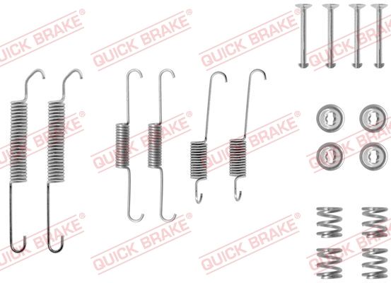 QUICK BRAKE Tarvikesarja, jarrukengät 105-0591